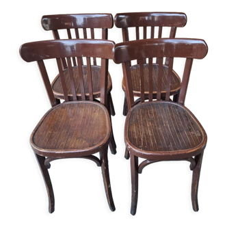 Set of 4 bistro chairs