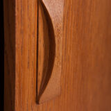 Mid-Century Danish Oak Shelf, 1970s