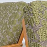 Pair of "boomerang" armchairs by Antonin Suman for Ton "Thonet" 1960