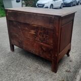 Commode en chene  d epoque Louis XV