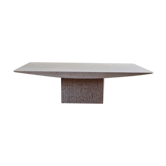 Travertine coffee table, 1980s