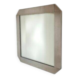 Miroir mural Space Age, Valenti Italie, années 1970