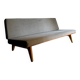 Teak daybed sofa by Gustaf Hiort Af Ornäs | Finland | 1950s