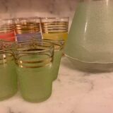 Old carafe + glasses service