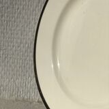 Set of 9 Badonviller dessert plates