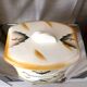 Boîte en porcelaine a biscuits des annees 1930 1940