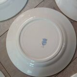 13 mismatched antique dessert plates