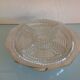 Servant of table on foot shower in silver metal art deco style