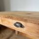 Table de ferme en bois brut