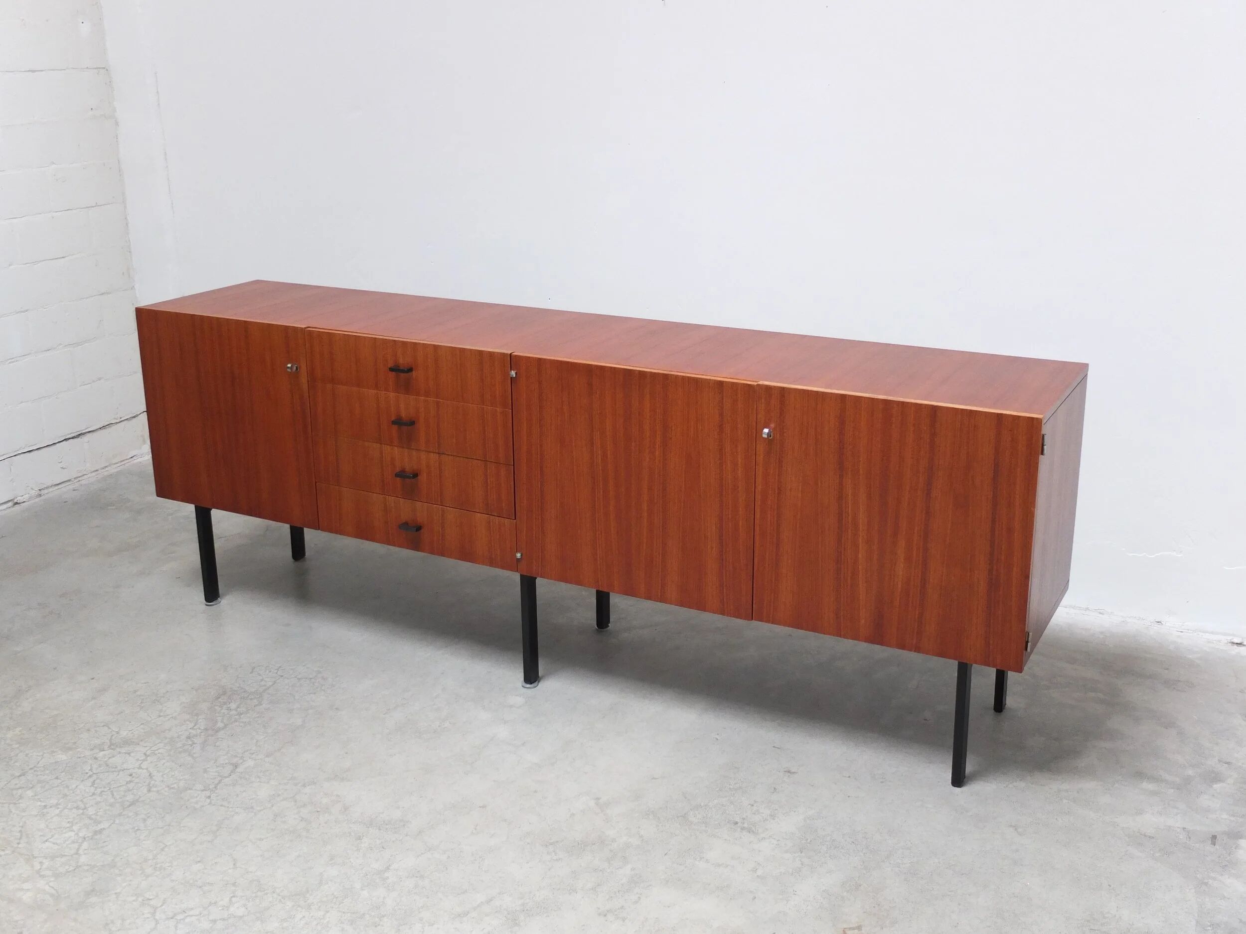 Belgian modernist sideboard by Roger De Winter for E.M.Y., 1960s
