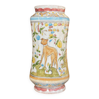 Ancien pot apothécaire ceramique portuguais
