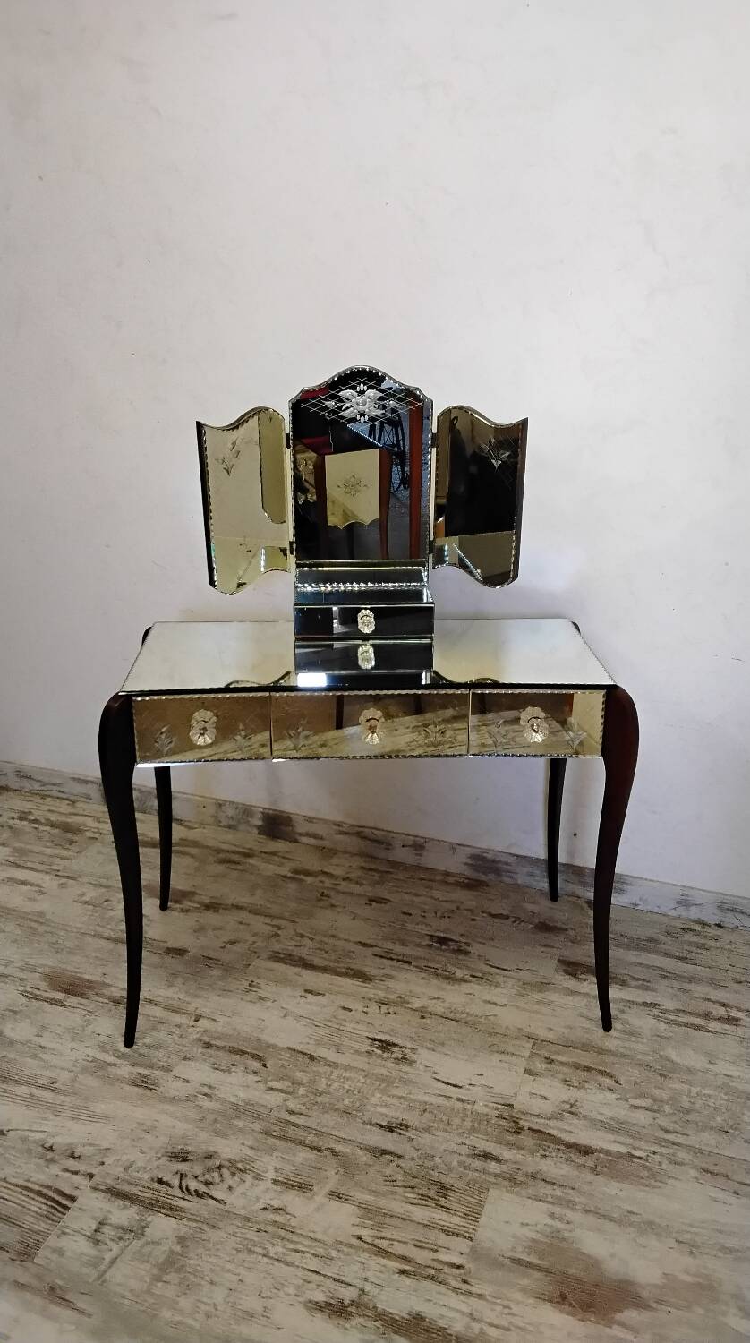 Antique Art Deco Venetian-style dresser