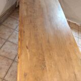 Oak farmhouse table