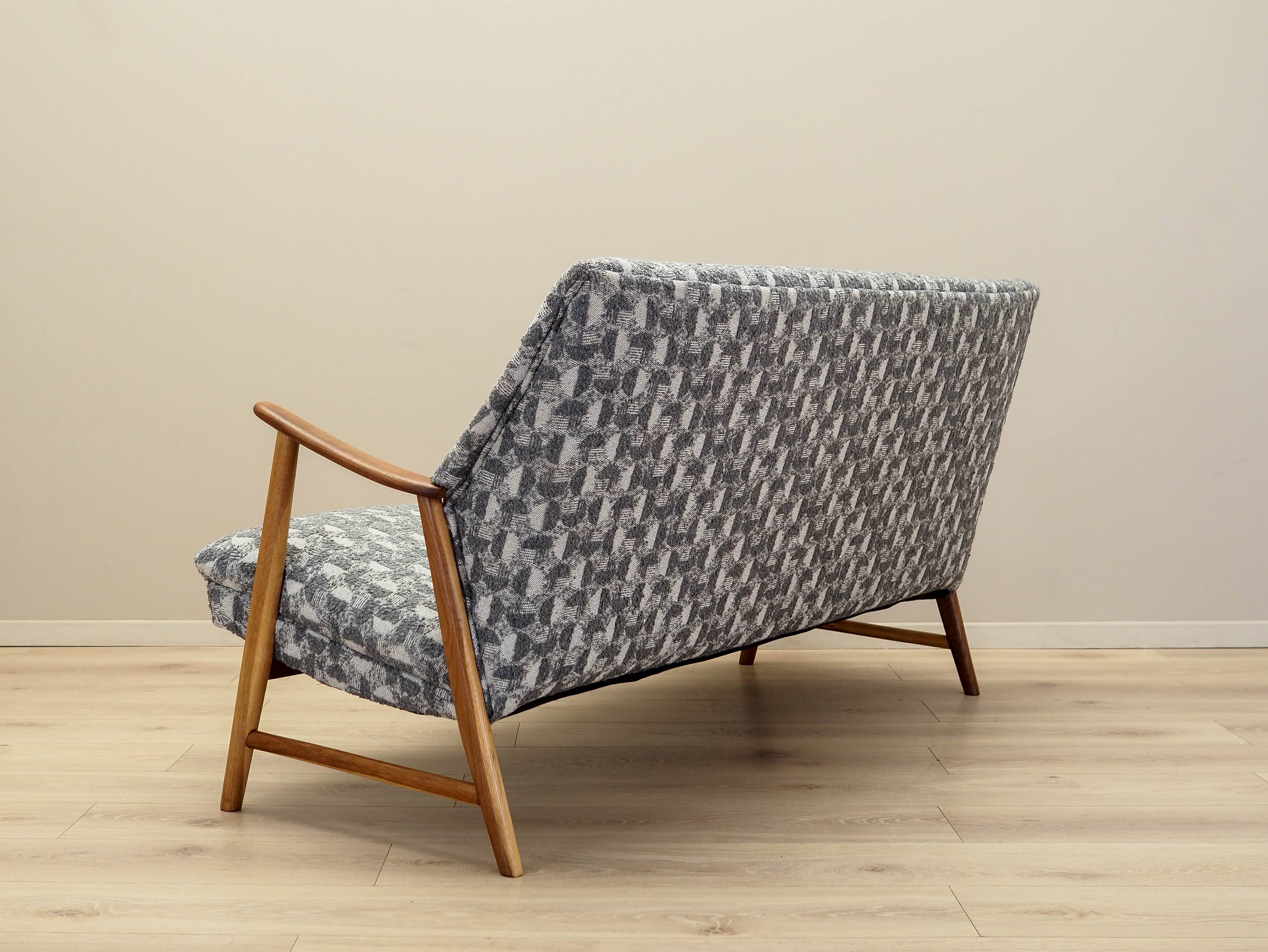 Oak sofa, Danish design, 1970s, production: Denmark