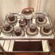 Tea service in sandstone 6 cups