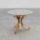 Table basse "Gerbe de blé" de style Coco Chanel, France 1960