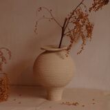White Foam Vase