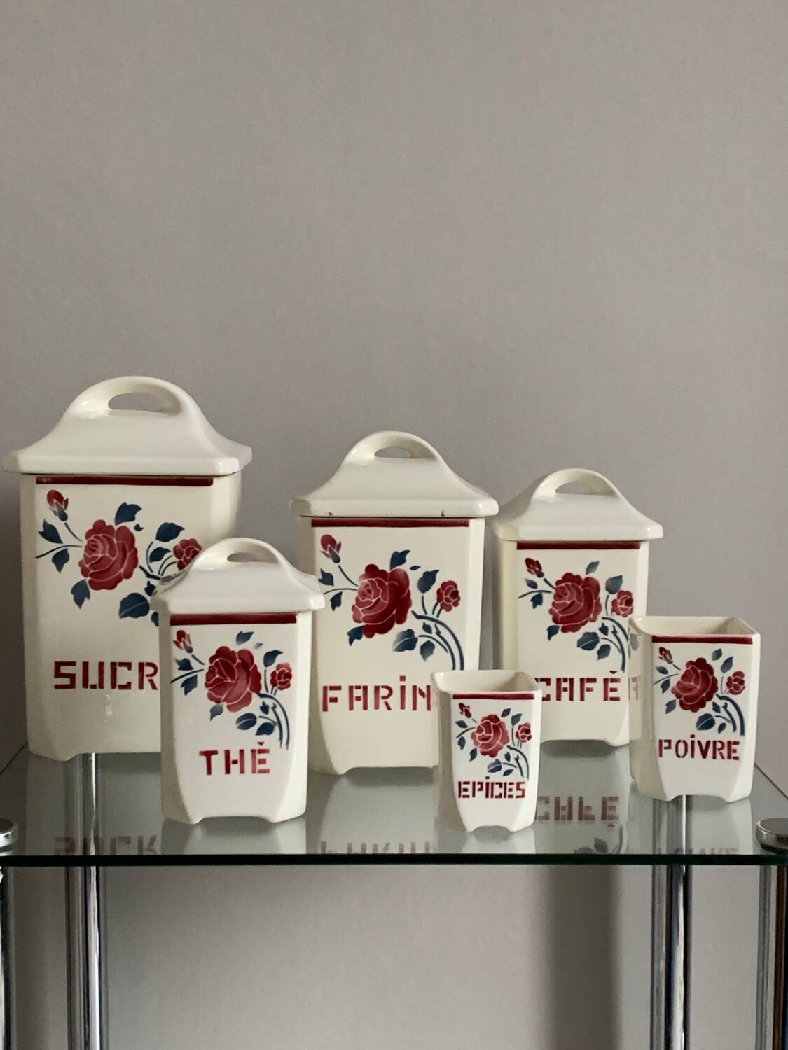 Badonviller spice jar series