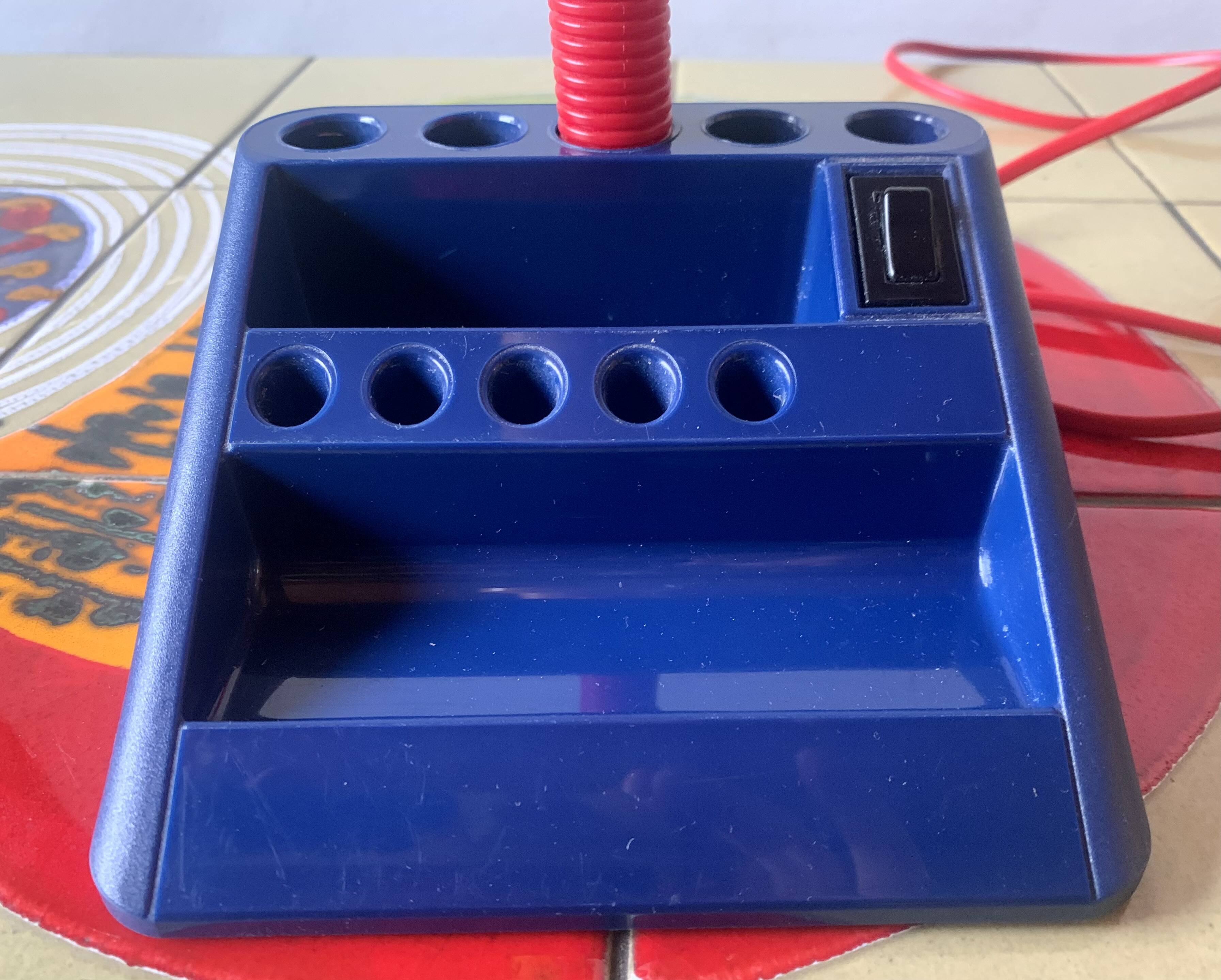 Vintage Memphis Style Multicolor Desk Lamp - Massive Model 12938