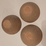 André Bloch sandstone teapot and bowls