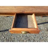 Country farmhouse table in pine