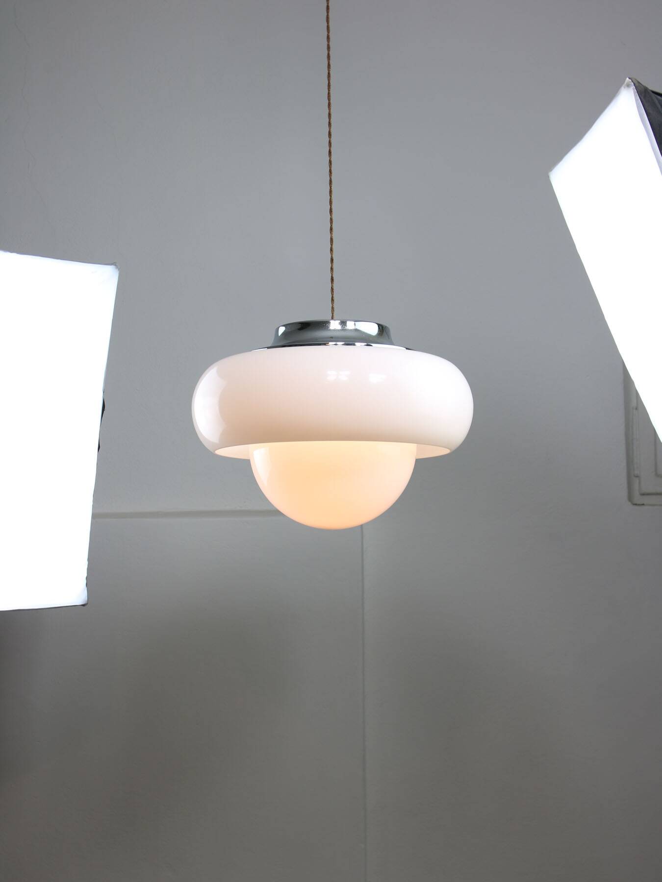 Large Space Age Best Pendant Lamp from Guzzini, 1960s