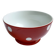 Red bowl with white polka dots in Longchamp ceramic
