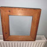 old painted wooden frame