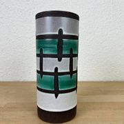 Vintage 1960s roll vase