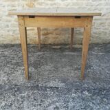 One drawer farm table