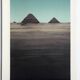 Original lithograph by Alain Le Foll, Khufu, Kephren, Mykerin, 1978