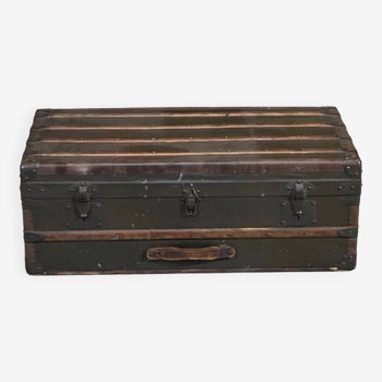 Old travel trunk