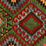 Anatolian handmade kilim rug 289 cm x 172 cm