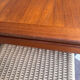 Large Danish teak table