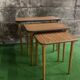 Vintage trundle tables
