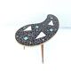Kidney-shaped coffee table with mosaic top, 1950s