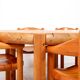 Set of 6 solid pinewood armchairs by Rainer Daumiller for Hirtshals Sawmill