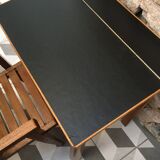 Set of folding desk and children's chair