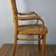 Fauteuil assise et dossier en cannage étiquette de Thonet ref sl02