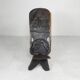 Solid ebony Makonde Palaver chair, 1970s