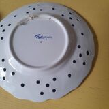 Handmade decorative earthenware plates