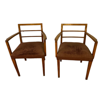 Pair of vintage armchairs