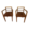 Pair of vintage armchairs