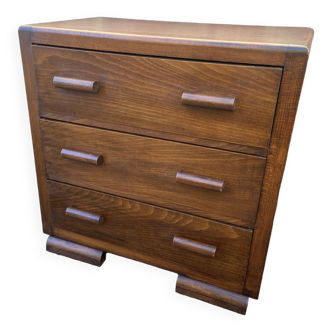 Vintage Art Deco chest of drawers