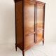 Vintage Louis XVI style wardrobe in elm burl – 2 doors