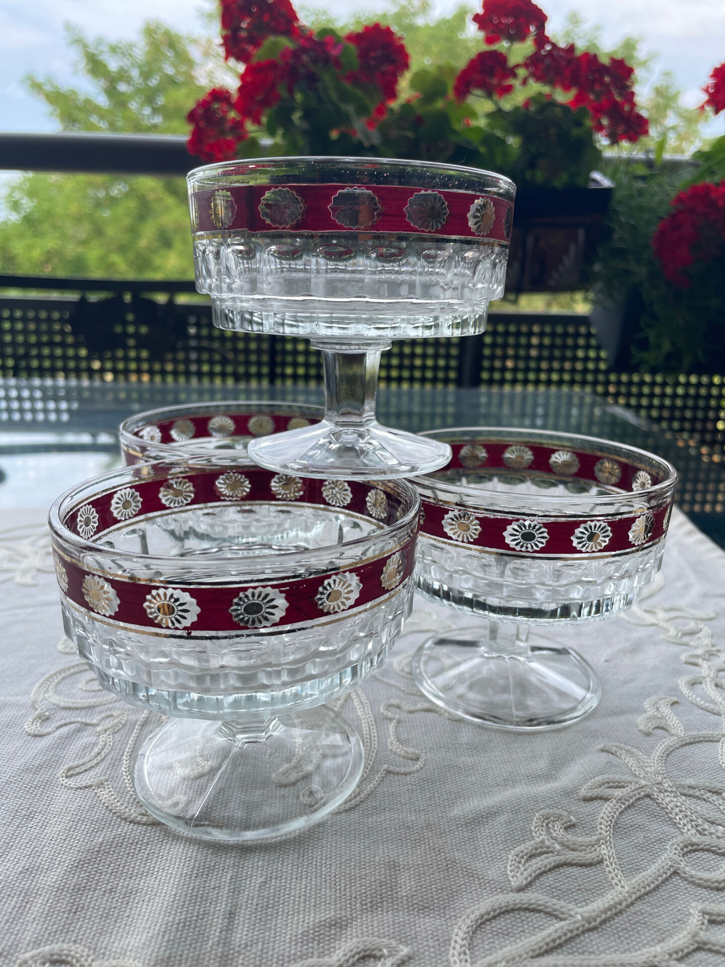 Coupe à dessert vintage