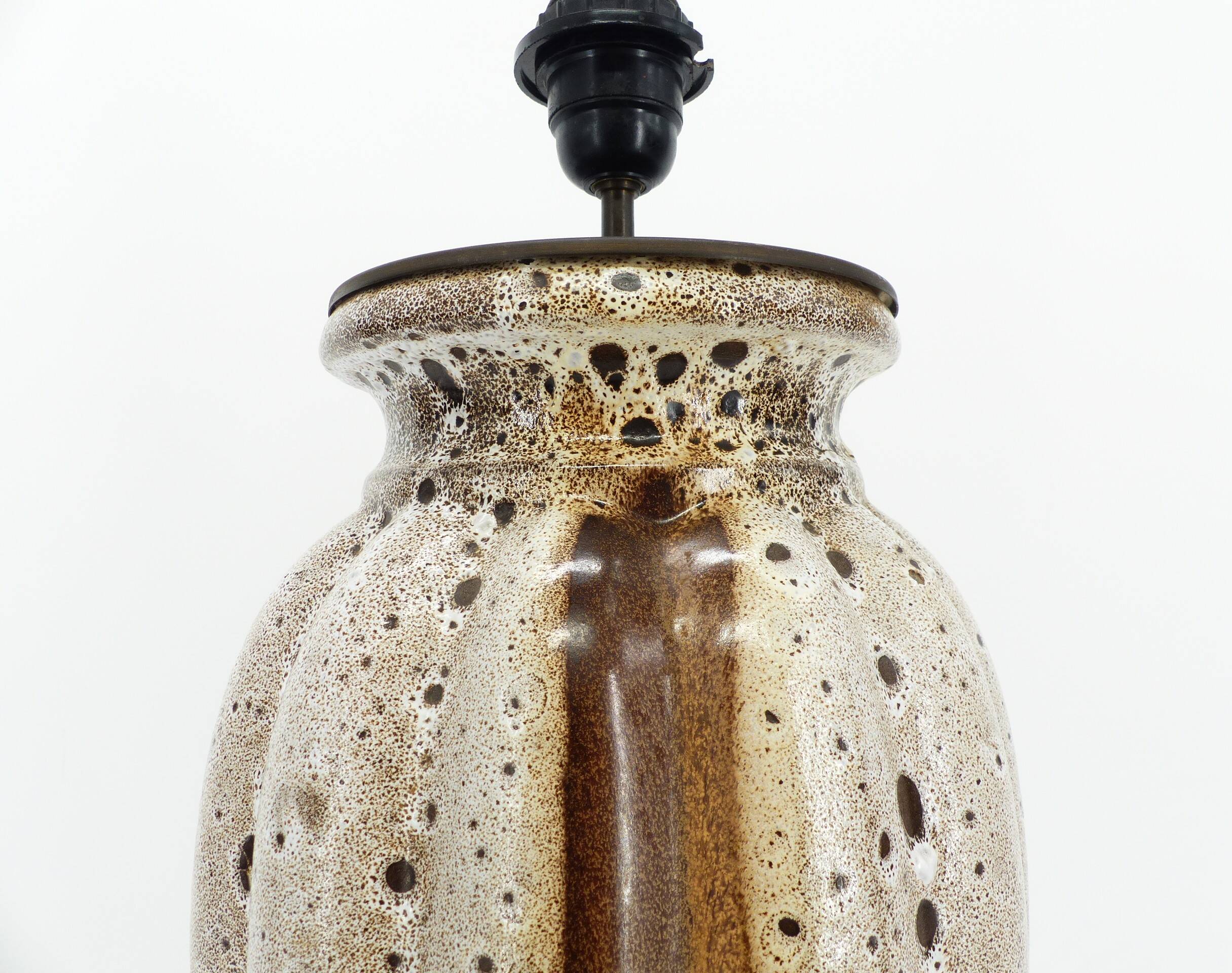 Lampe en céramique fat lava West Germany 1970 – Scheurich 292-34