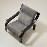 Marco Zanuso Woodline Lounge Chair for Arflex Italy 1964