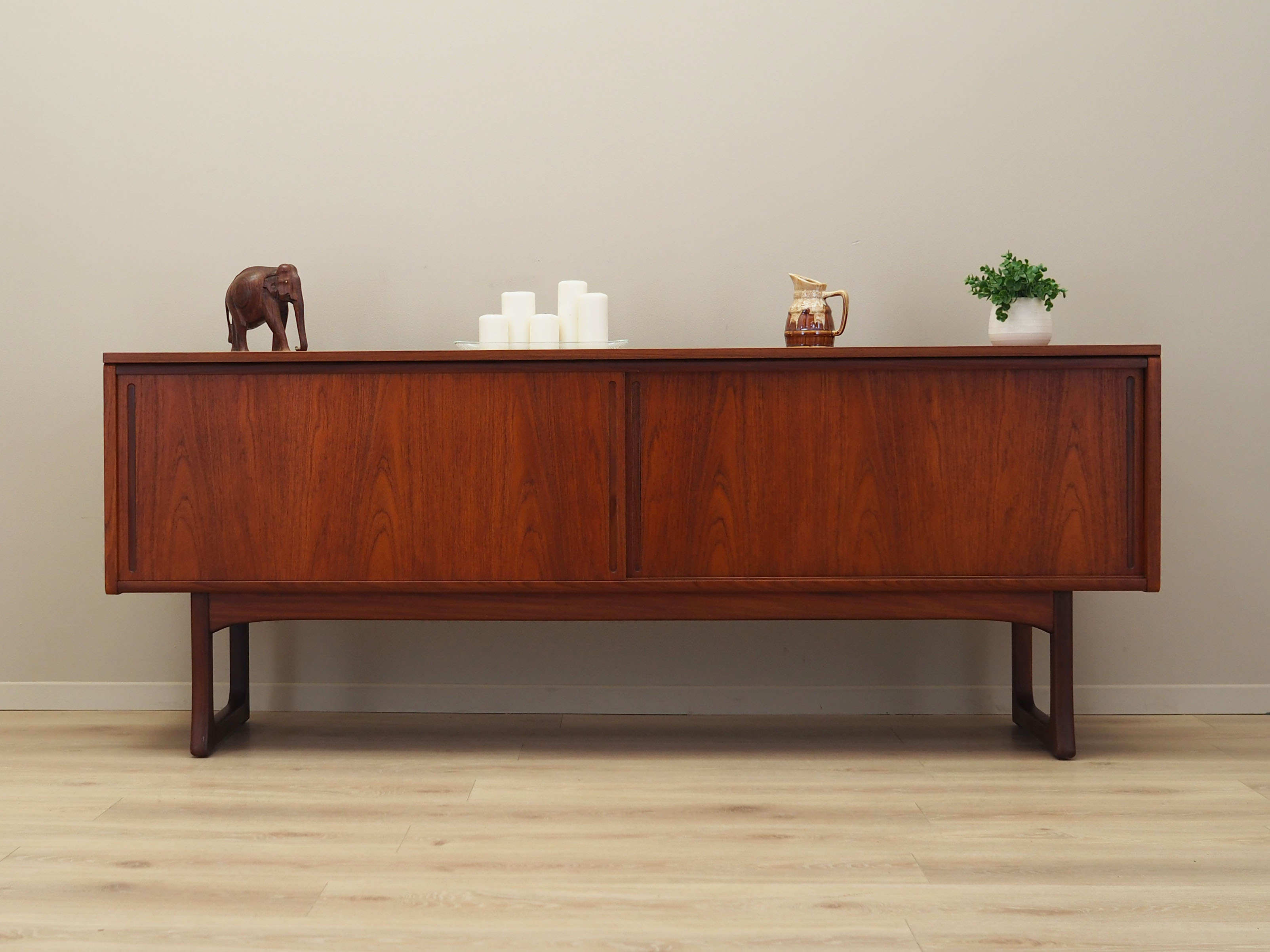 Teak sideboard, Danish design, 1970s, production: Denmark