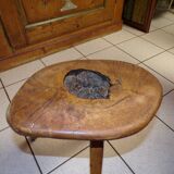 Brutalist tripod stool